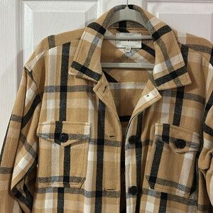 Lucky Brand Flannel Coat
